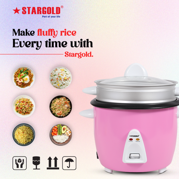 Shop STARGOLD 1.8L Rice Cooker | Versatile and Efficient | Halabh