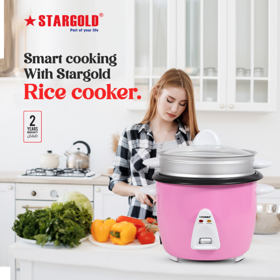 Shop STARGOLD 1.8L Rice Cooker | Versatile and Efficient | Halabh