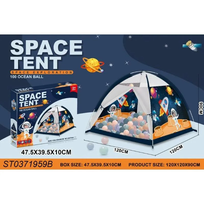 Space Tent Space Exploration 100 Ocean Balls