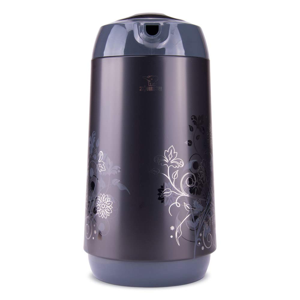 Zojirushi Glass Lined Vacuum Insulated Handy Pot 1L Black - AHGB-10D-BL - Halabh
