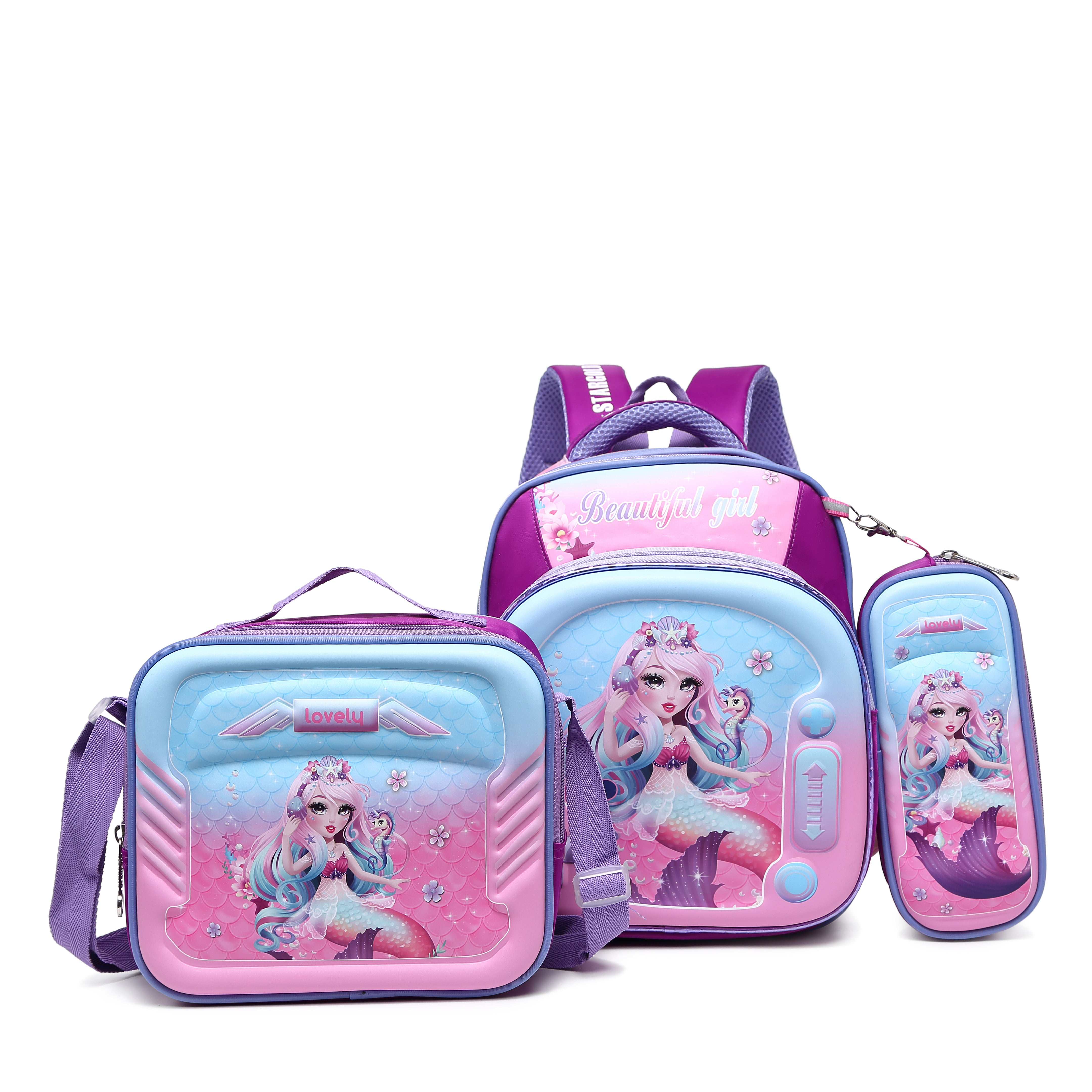 Stargold 12-Inch 3 Pcs Set Baby Backpack