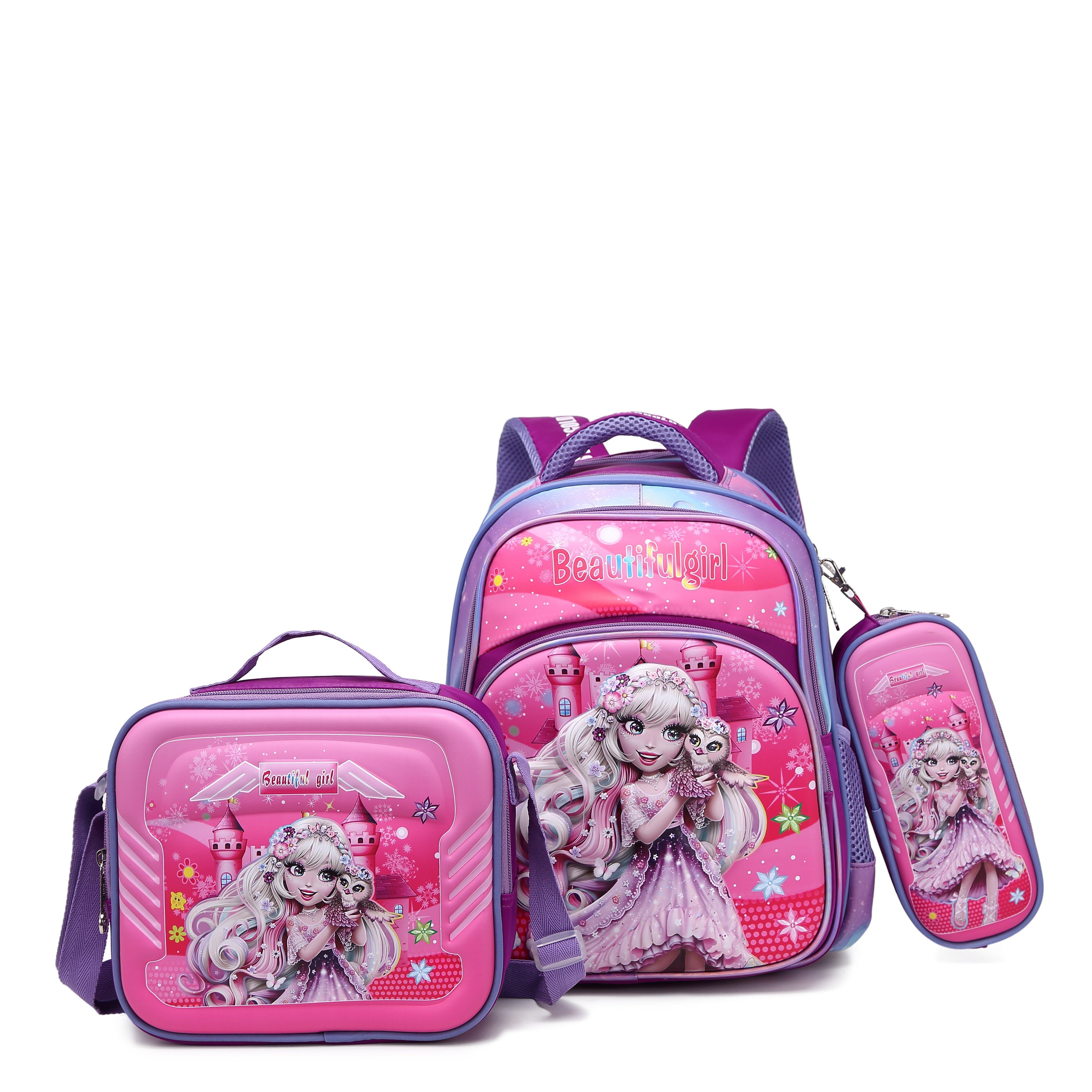 Stargold 14-Inch 3 Pcs Set Baby Backpack