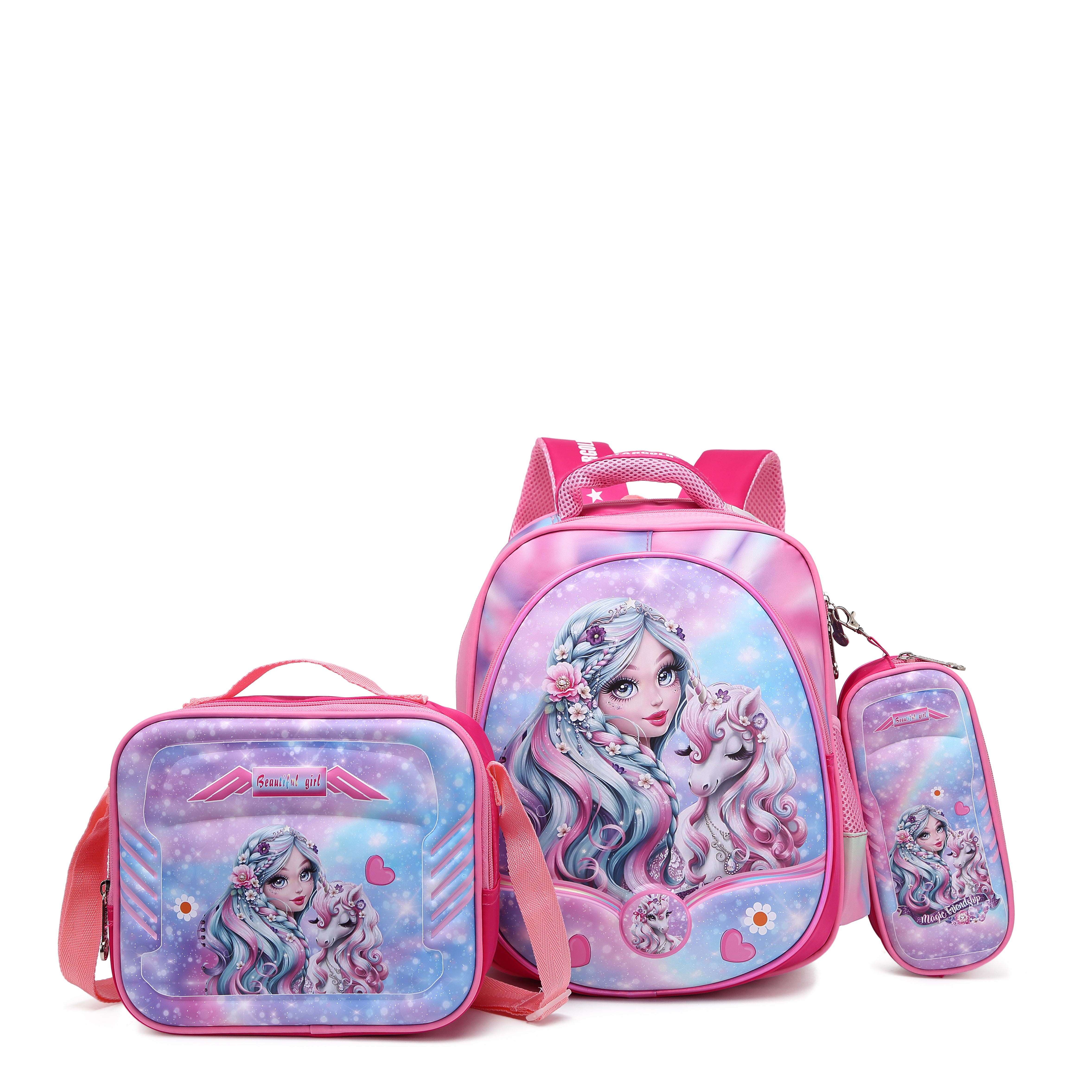 Stargold 14-Inch 3 Pcs Set Baby Backpack