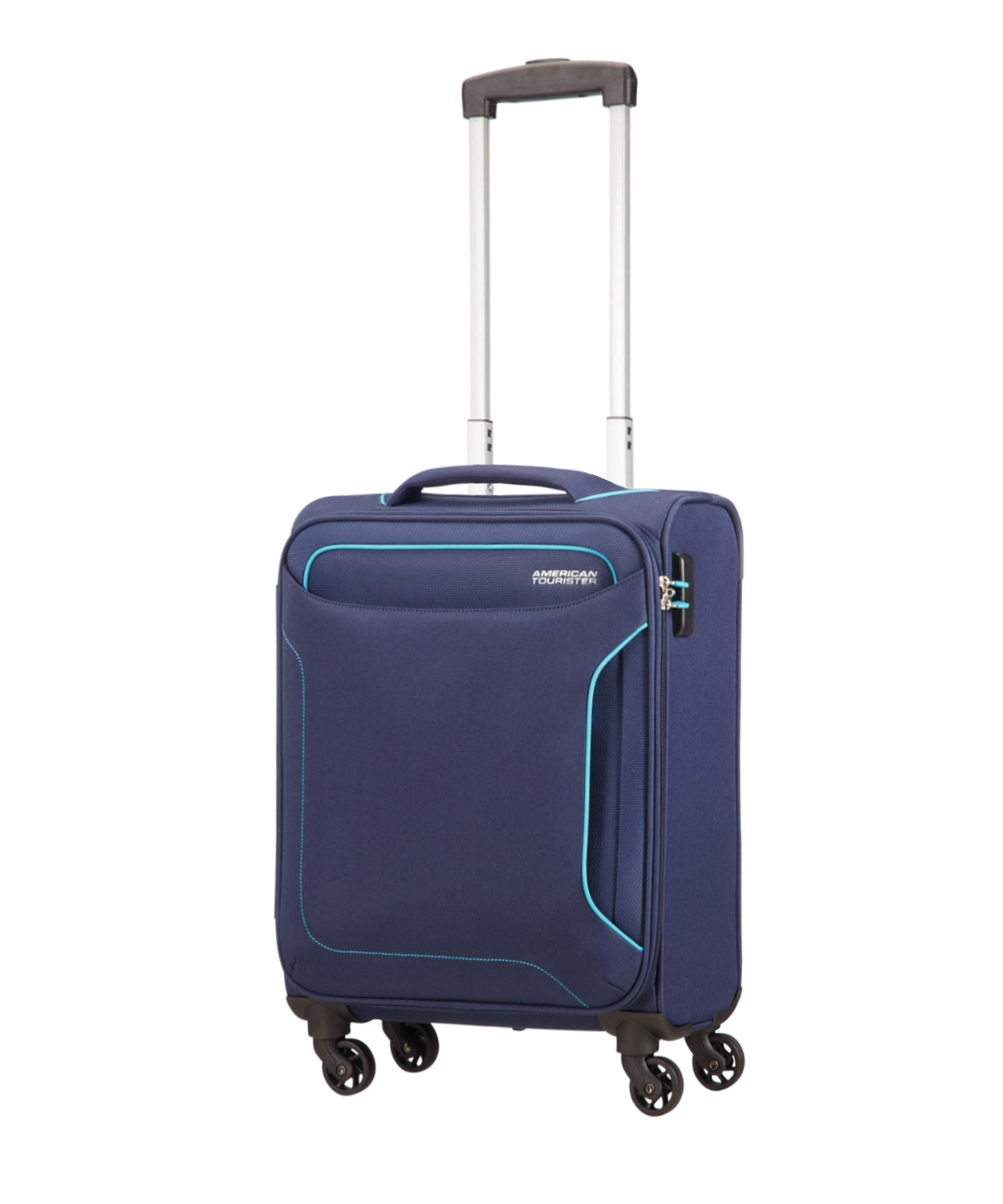American Tourister Holiday Spinner | Color Navy | Trolley Bag | Luggage Travel Bag | Bag and Sleeves in Bahrain | Halabh