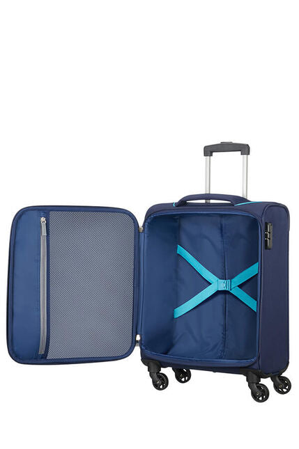 American Tourister Holiday Spinner | Color Navy | Trolley Bag | Luggage Travel Bag | Bag and Sleeves in Bahrain | Halabh