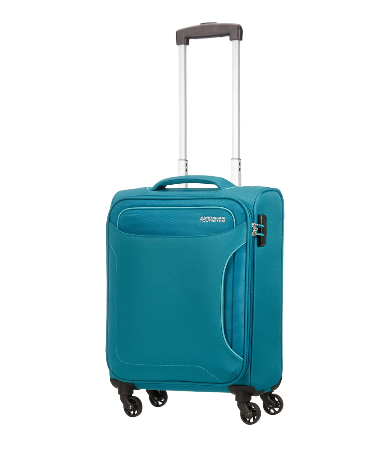 American Tourister Holiday Spinner | Color Teal | Trolley Bag | Luggage Travel Bag | Bag and Sleeves in Bahrain | Halabh