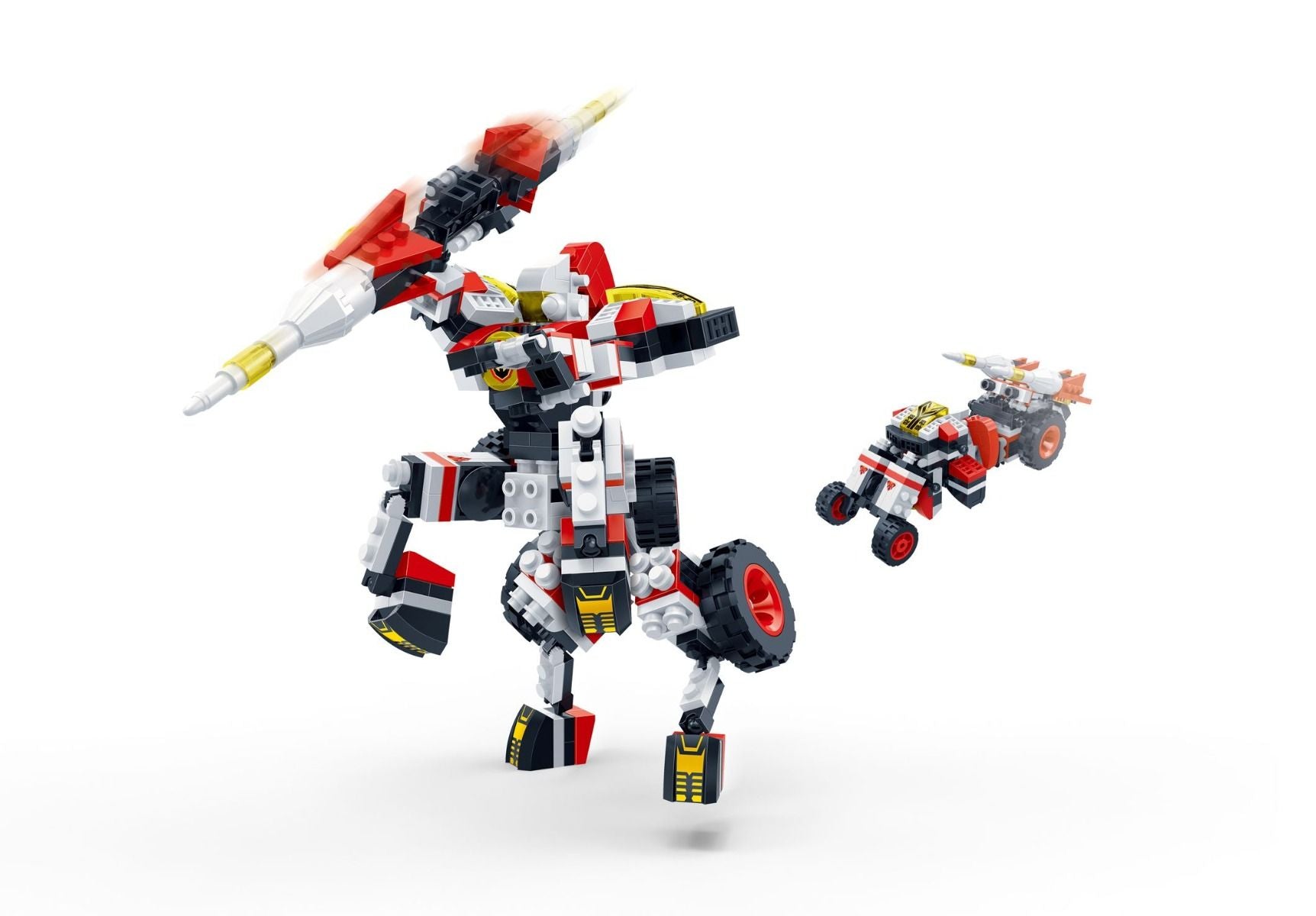 Banbao 2 in 1 Mech II Building Set Toy for Kids | Baby Toys and Gifts in Bahrain | Educational Toy | Halabh