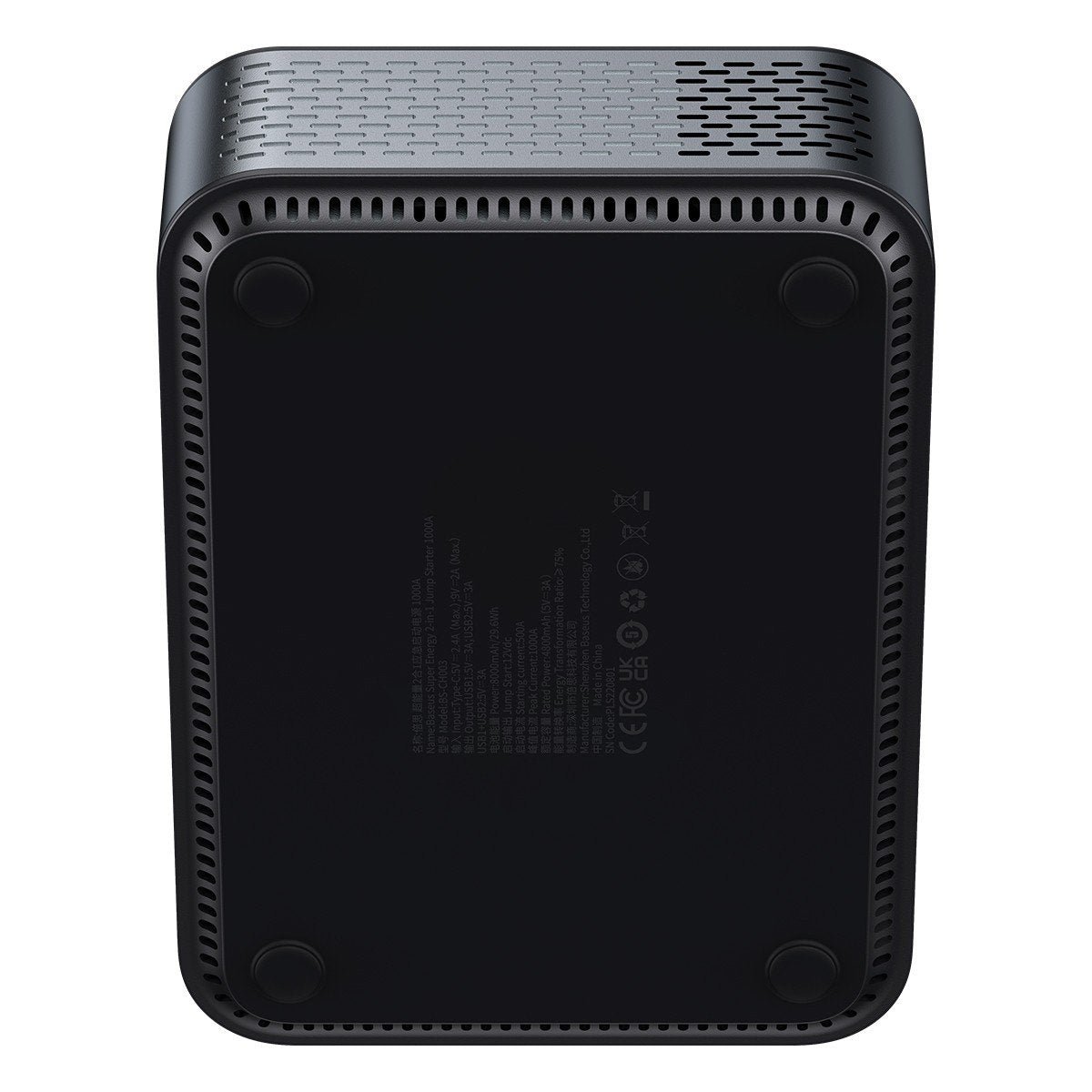 Baseus Super Energy 2-in-1 Jump Starter 1000a Black | Best Jump Starter in Bahrain | Car Accessories | Halabh.com