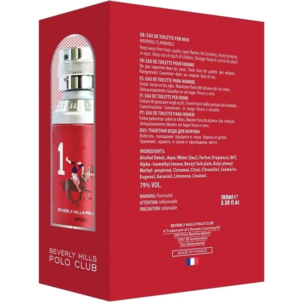 Beverly Hills Polo Club Sport 1 Perfume in Bahrain | Halabh