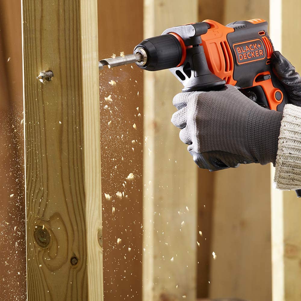 Black and Decker Electric Hammer Drill | Color Orange and Black | Best Power Tools in Bahrain | Halabh