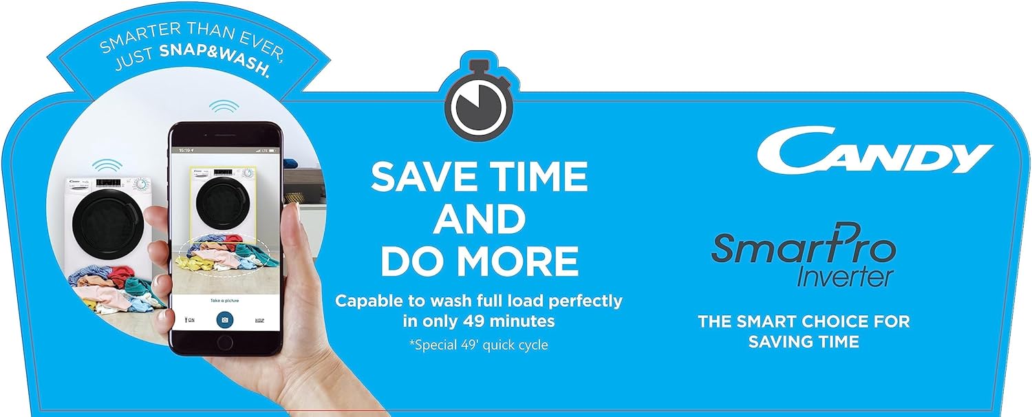 Candy 10kg Front Load Washing Machine 1400rpm | Best Load Washing in Bahrain | Halabh.com