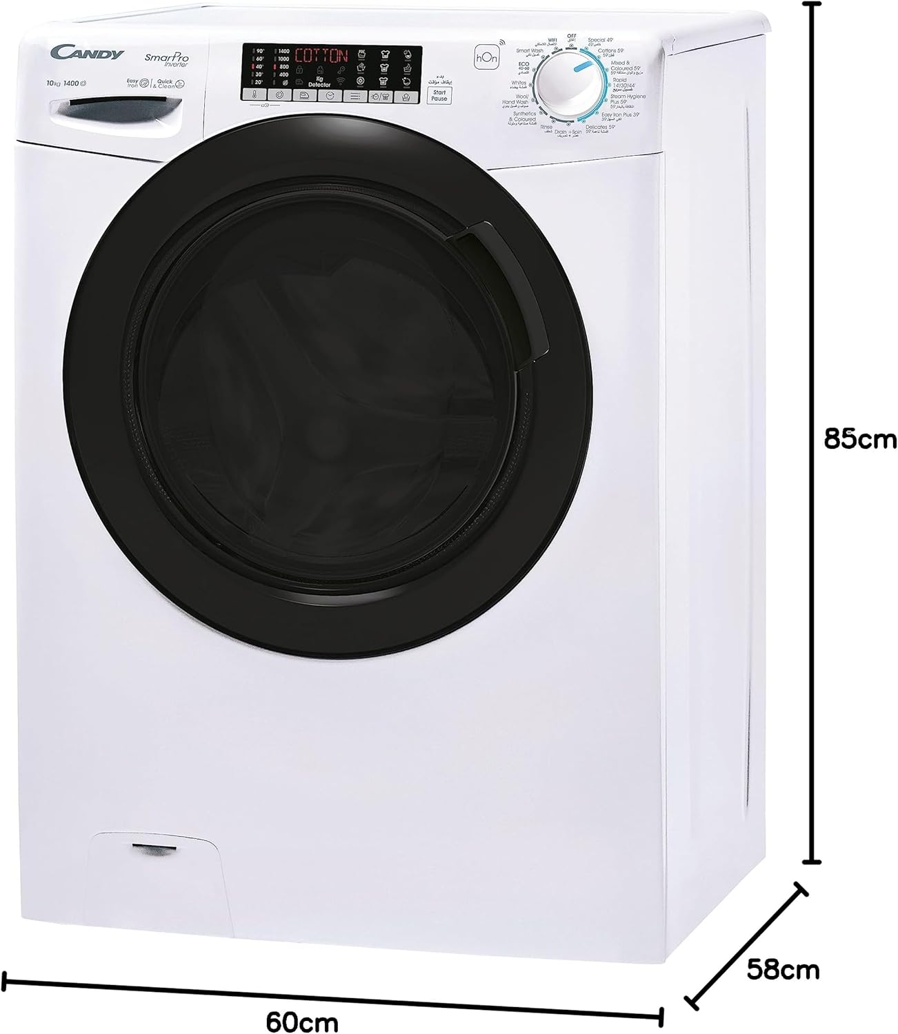 Candy 10kg Front Load Washing Machine 1400rpm | Best Load Washing in Bahrain | Halabh.com