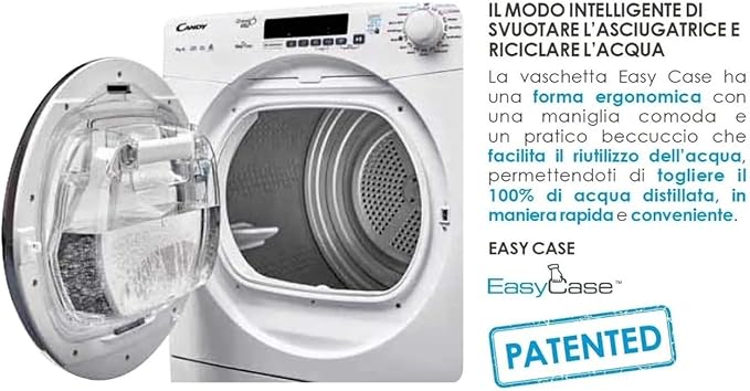 Candy Clothes Dryer 10 kg White | Best Clothes Dryer in Bahrain | Halabh.com