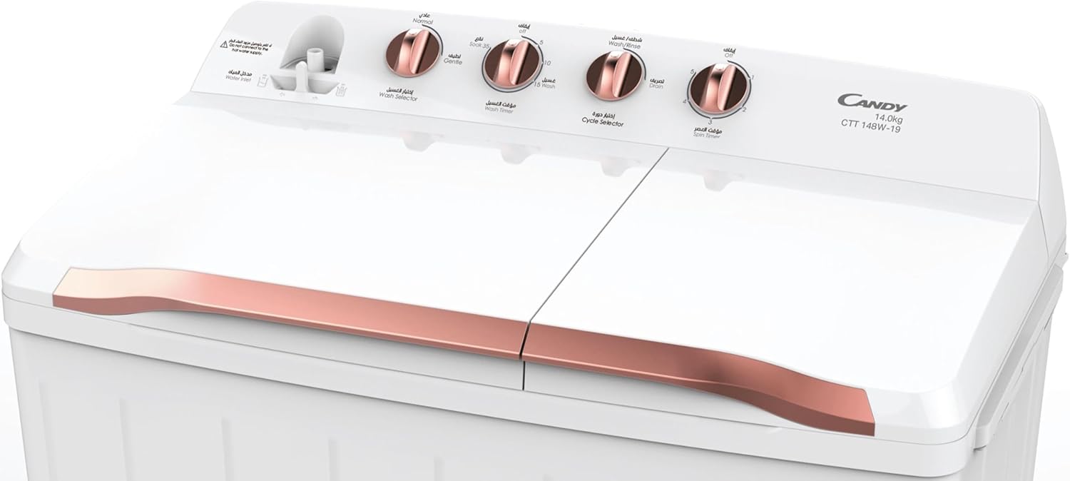 Candy Twin Tub 14KG Wash 7.5KG Spin | Best Wash in Bahrain | Halabh.com