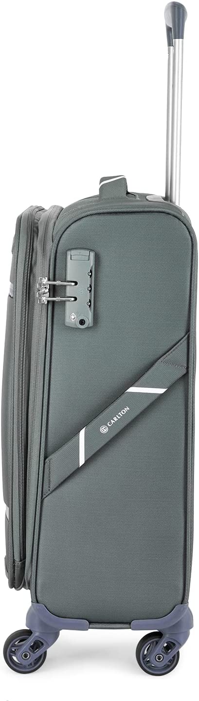Carlton Amerlite 4 Wheel Soft Trolley Bag | Trolley Suitcase | Bag and Sleeves in Bahrain | Travel Luggage Bag | Halabh