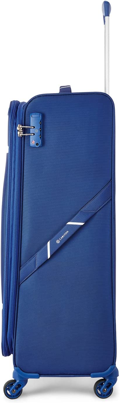 Carlton Amerlite 4 Wheel Soft Trolley Bag | Trolley Suitcase | Bag and Sleeves in Bahrain | Travel Luggage Bag | Halabh