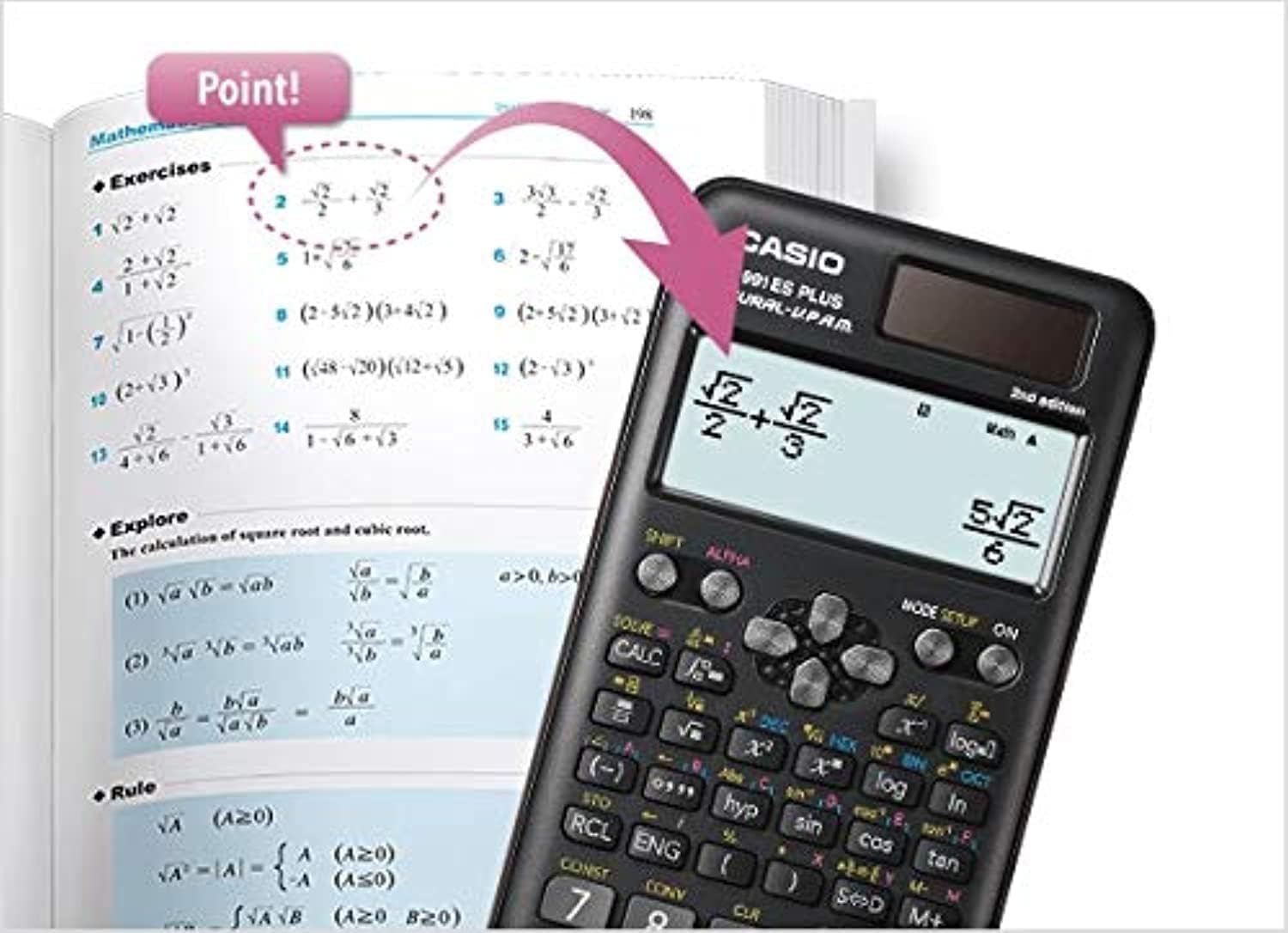 Casio Scientific Calculator Second Edition | Best Calculator in Bahrain | Halabh.com