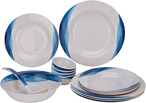 Delcasa Melamine Ware Dinner 14-Pieces Set | Best Dinner Sets in Bahrain | Halabh.com