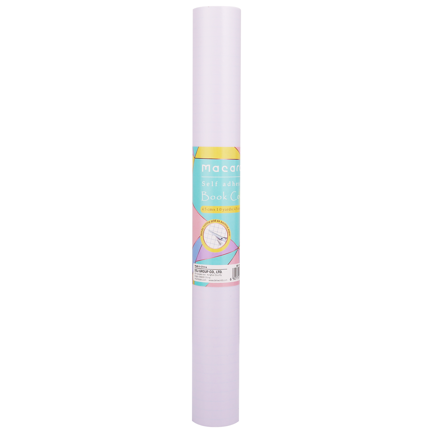 Buy Deli Self Adhesive Book Cover Clear 45 x 10Yd in Bahrain Halabh