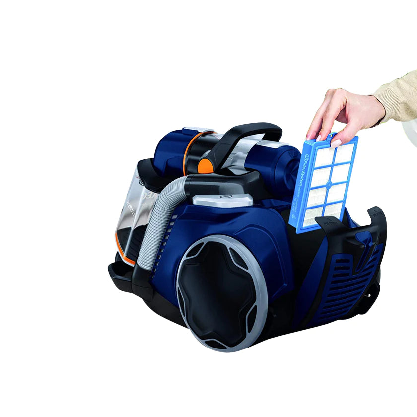 Electrolux Silent Performer Cyclonic Bagless Canister Vacuum Cleaner | Cleaning Accessories | Best Home Appliances and Electronics in Bahrain | Power 2000W | Color Deep Blue | Halabh