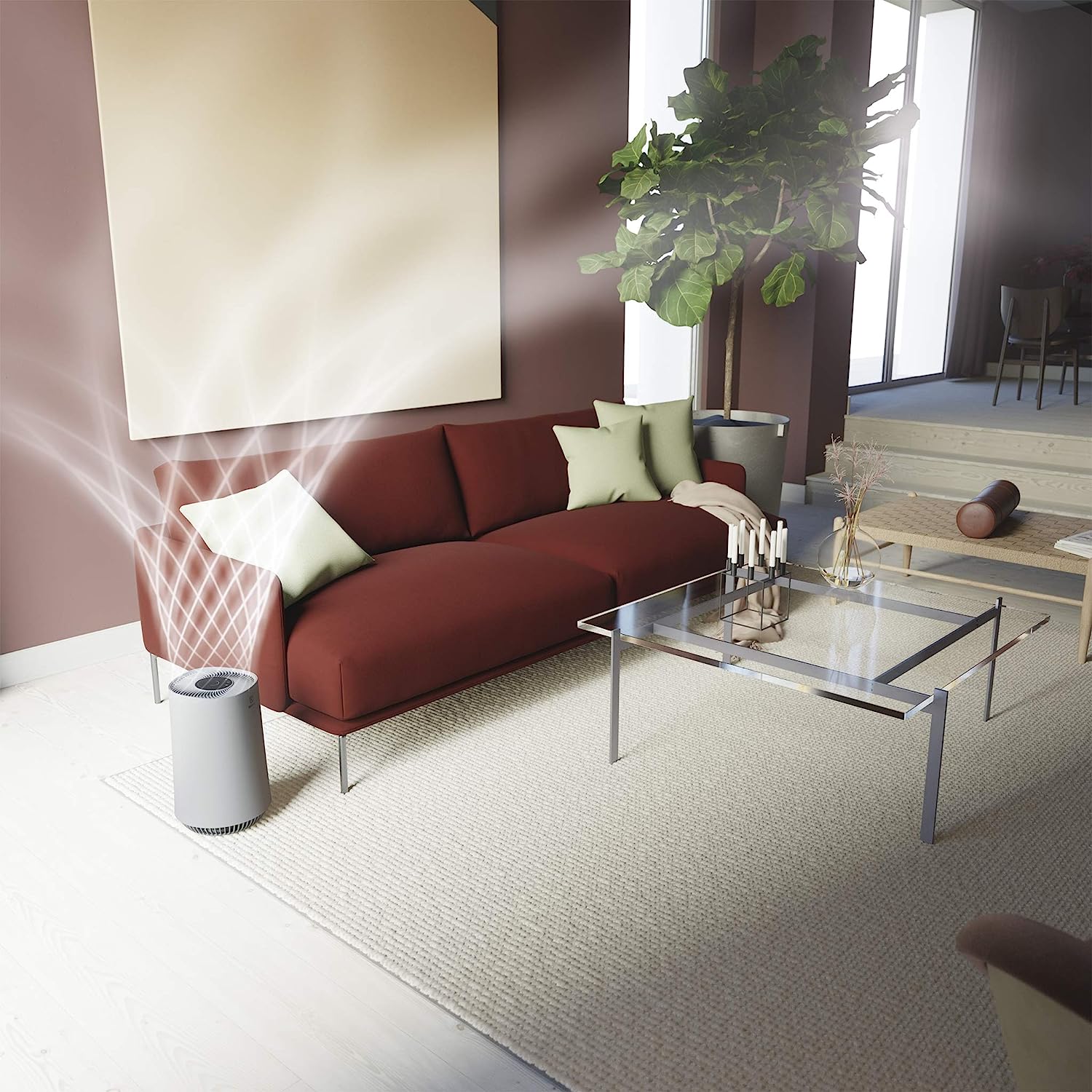 Electrolux Air Purifier Air Flow A3 | Color Gray | Best Home Appliances and Electronics in Bahrain | Halabh