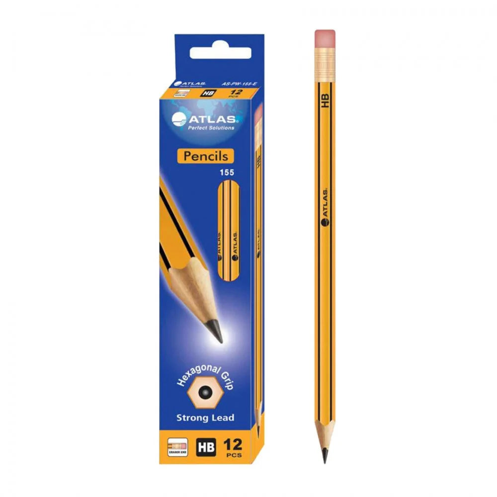 Atlas HB2 Pencil 12 Pieces at Best Price in Bahrain | Halabh