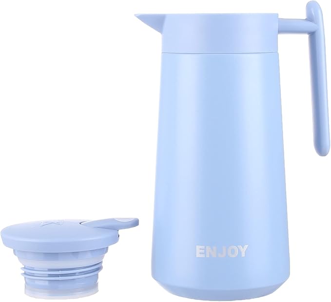 Hoor Stainless Steel Thermos - Blue 800 ml | Best Thermos Flask in Bahrain | Halabh.com