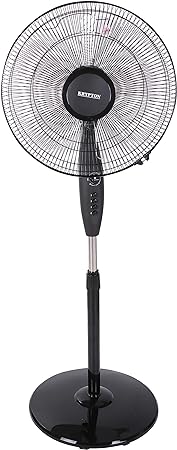 Krypton Stand Fan 16 Inch Black | Home Appliances & Electronics | Halabh.com
