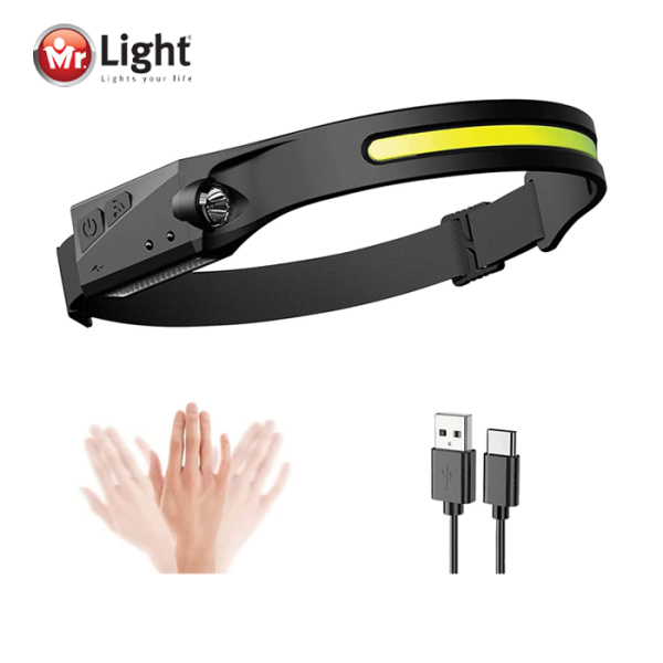 Mr. Light LED Headlamp Sensor Outdoor Headlight | Best Headlamp in Bahrain | Halabh.com