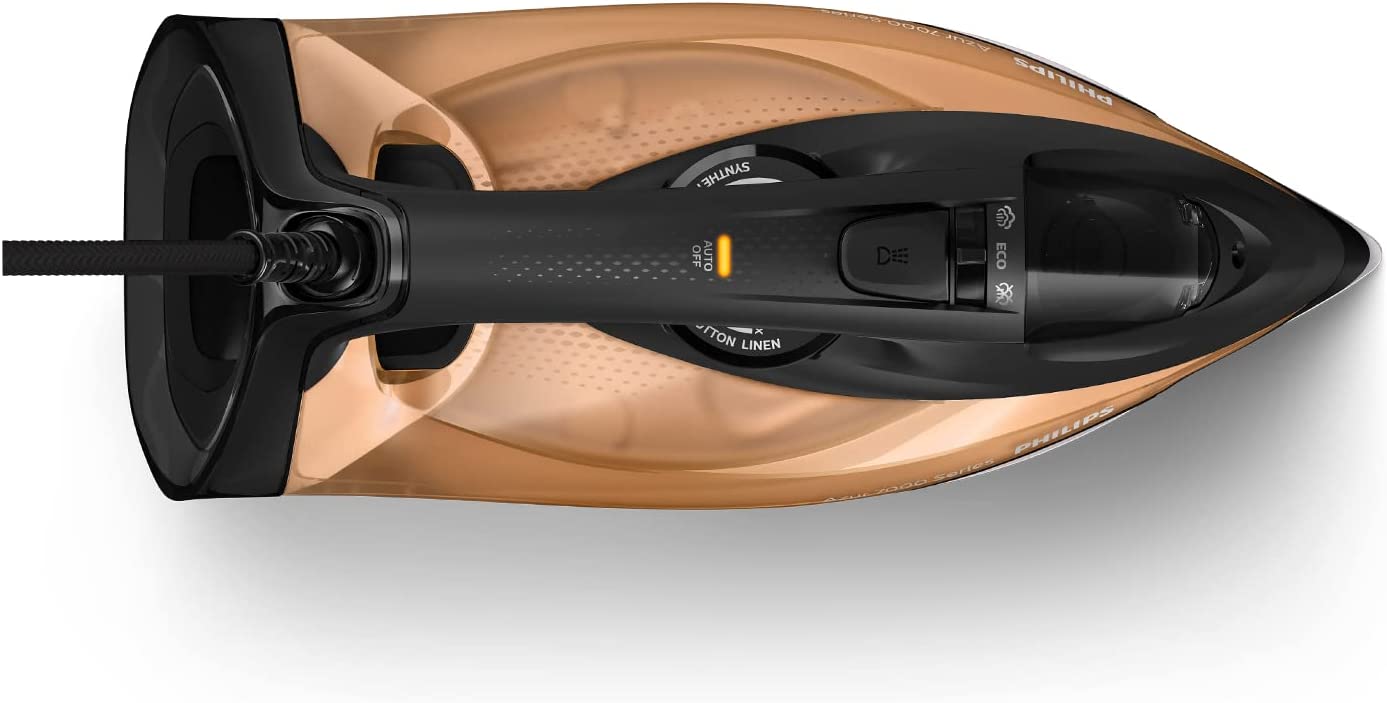 Philips 7000 Series Steam Iron 2800W Black/Gold | Home Appliances & Electronics | Halabh