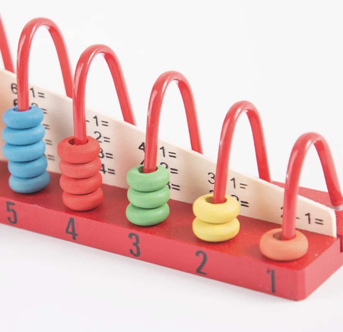 Qbic Wooden Abacus Counting Learning Frame | Best Abacus Counting in Bahrain | Halabh.com