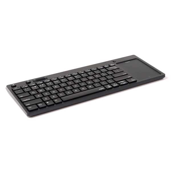Rapoo K2800 Wireless Keyboard with Touchpad | Color Black | Best Computer Accessories in Bahrain | Halabh