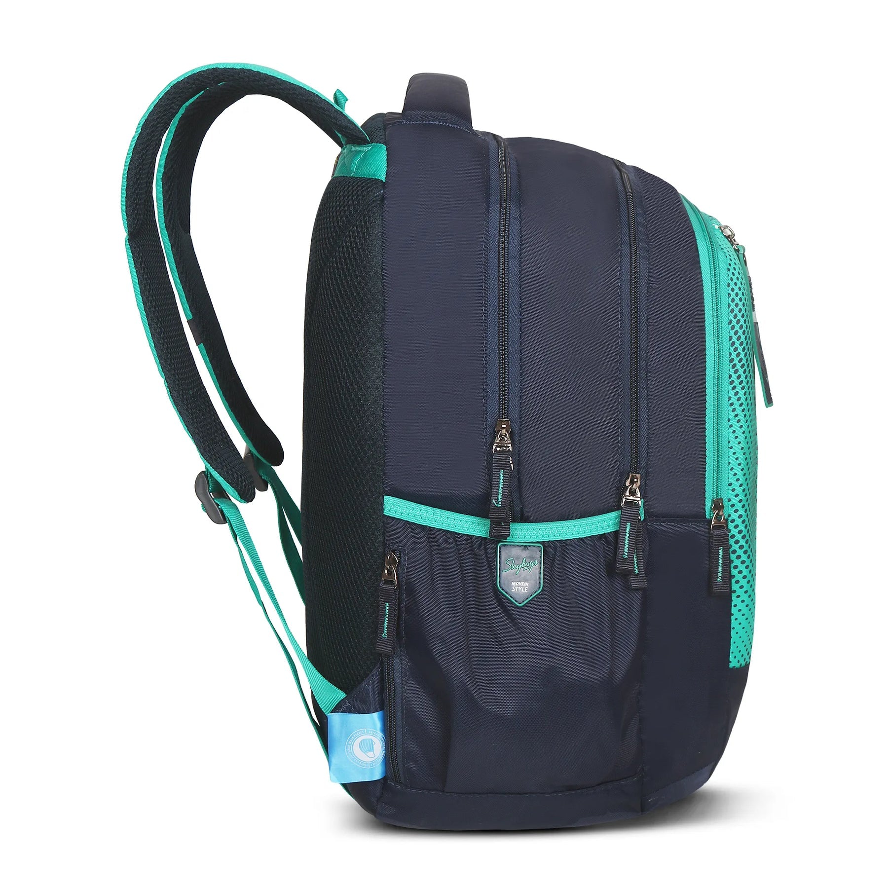 Skybags Shield School Backpack Teal | Bags & Sleeves | Halabh.com