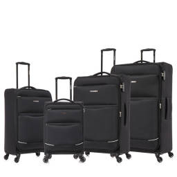 Star Gold Luggage Travel Bag Set of 4 PCS | Bag & Sleeves | Halabh.com
