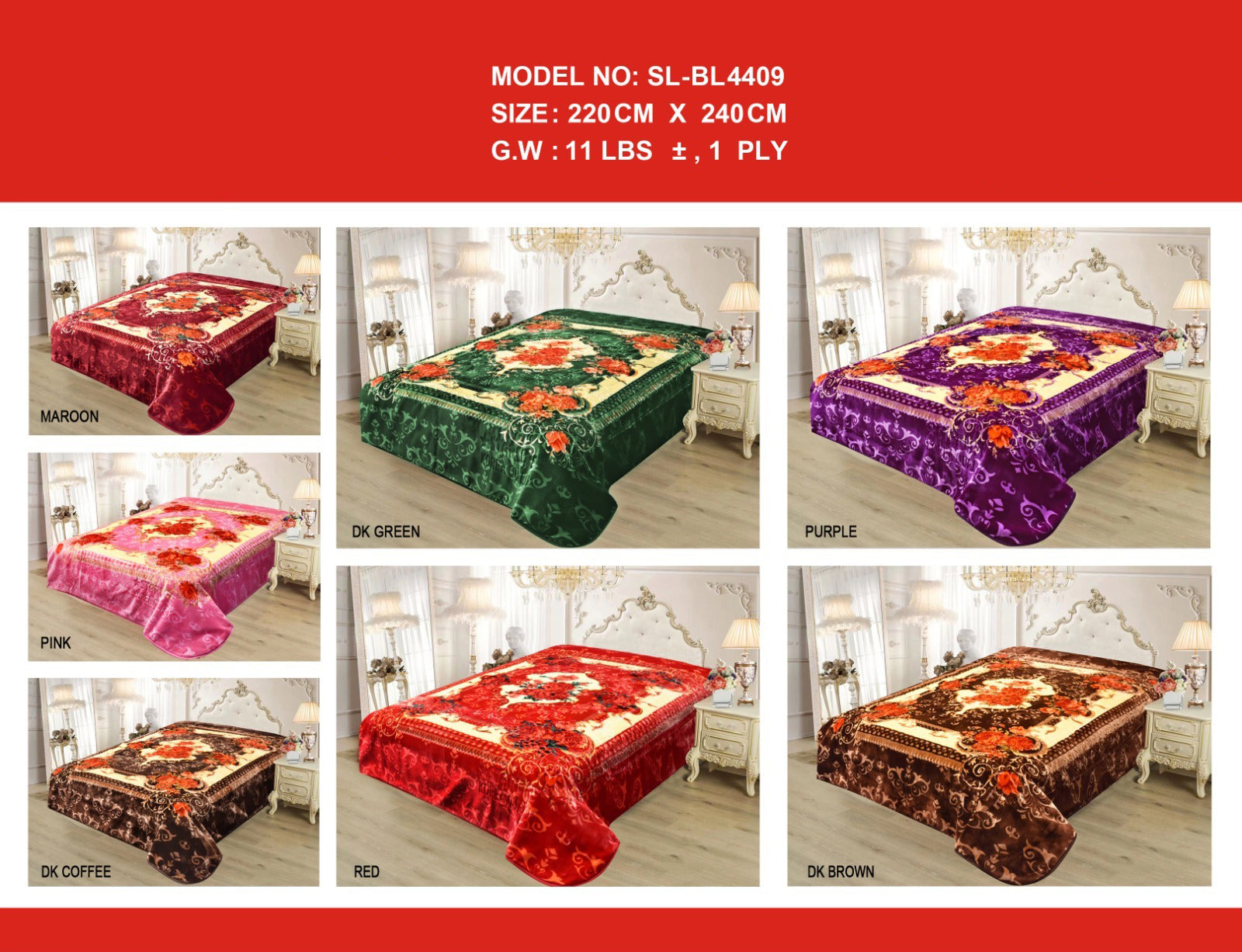 Star Life 1-Ply Blanket 220X240cm 11lbs | Bedroom Linen | Home Appliances | Halabh.com