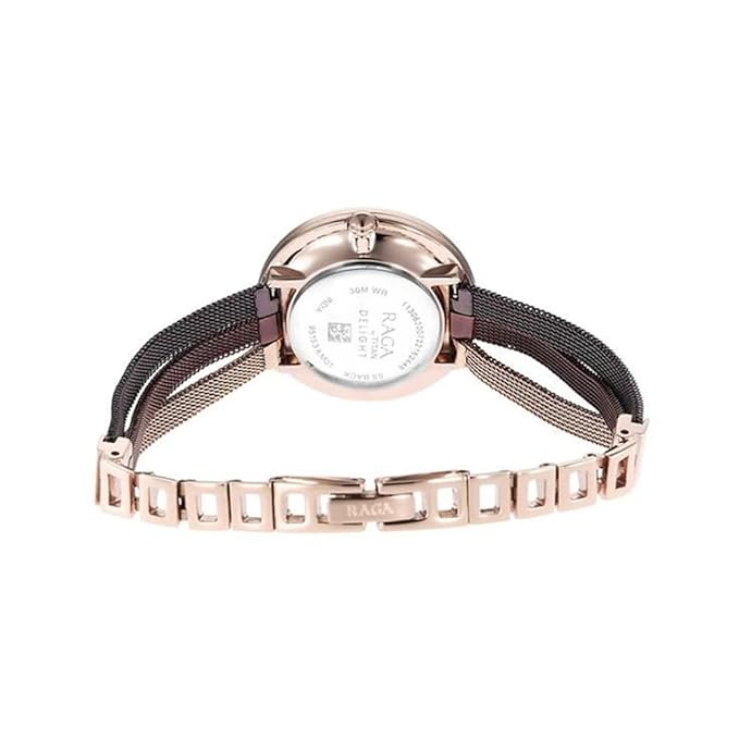 Titan Brass Analog Brown Dial Women's Watch | Best Women's Watches in Bahrain | Watches & Accessories | Halabh.com