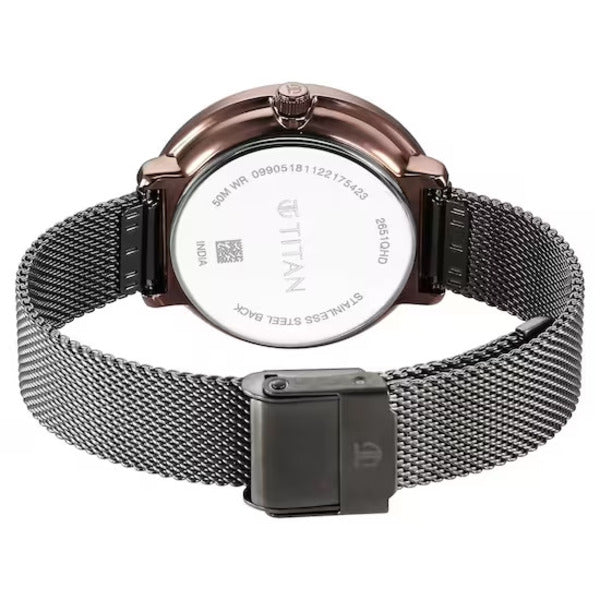 Titan Noir Dial Metal Strap for Women's Watch | Best Women's Watches in Bahrain | Watches & Accessories | Halabh.com