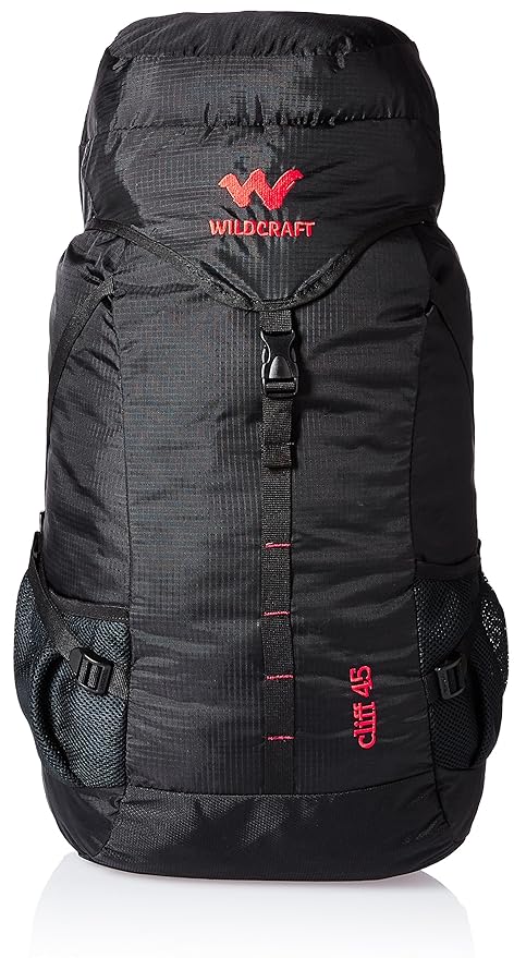 Wildcraft 45L Camping Bag Black | Bags & Sleeves | Halabh.com