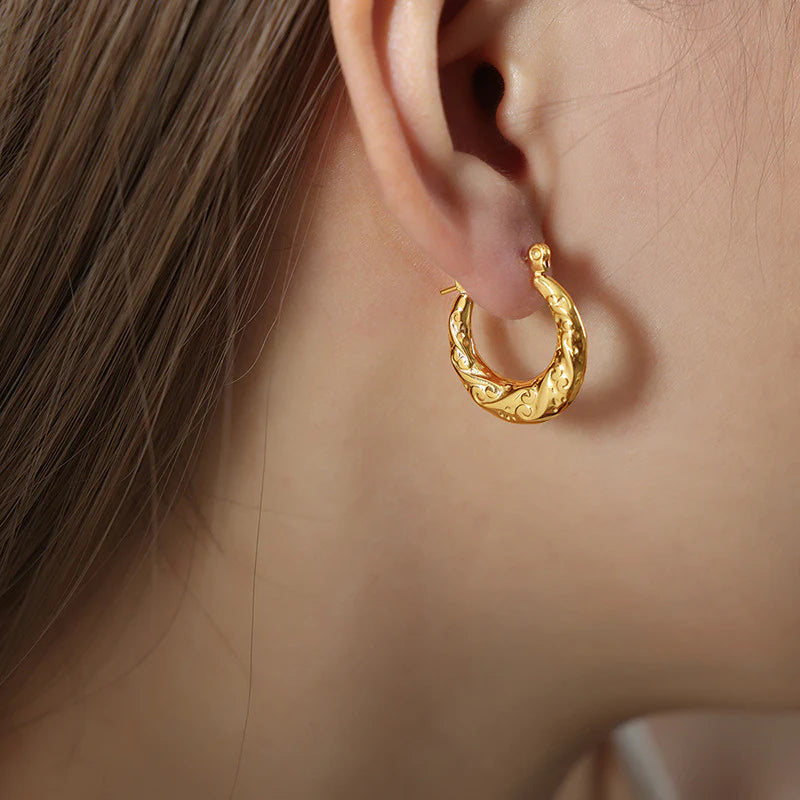 Lee Cooper Women's Earings - Gold, LC.E.01763.110