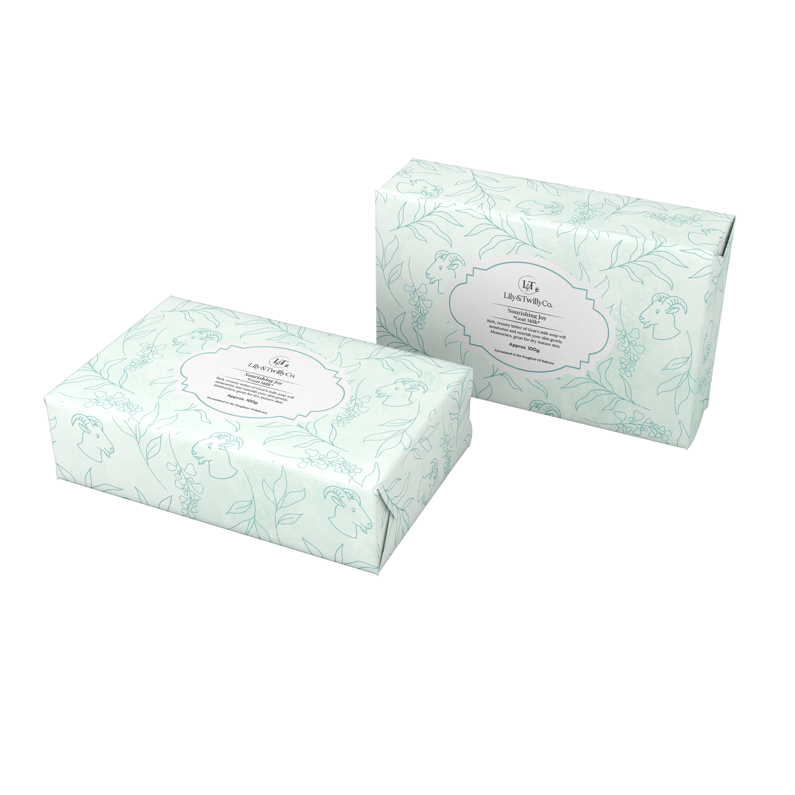 Shop Lily & Twilly Nourishing Joy Goat Milk Soap | Luxury Soap | Halabh