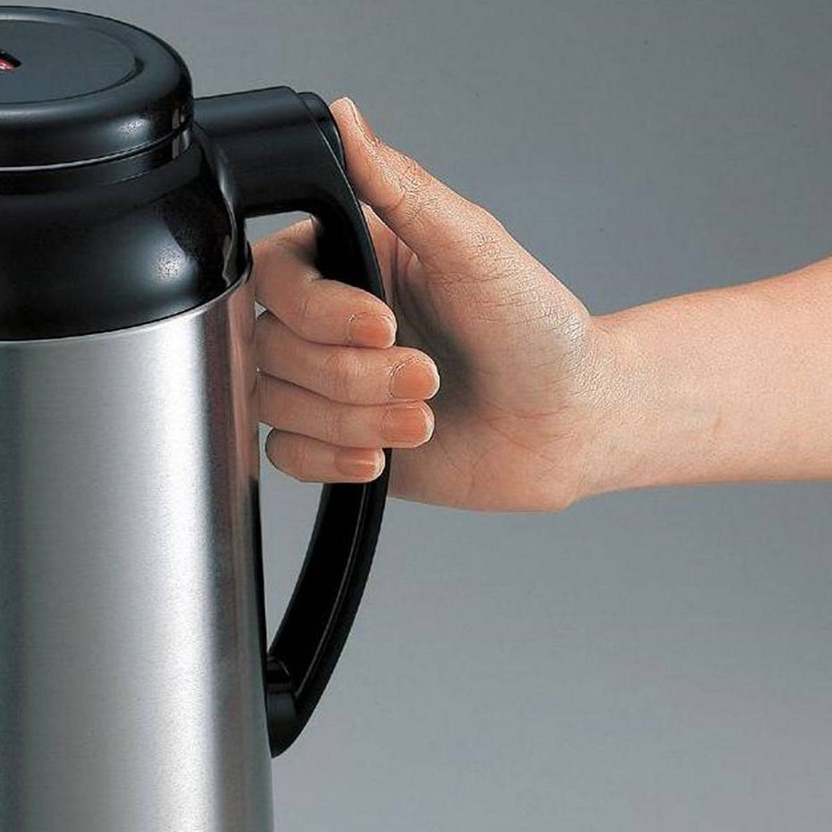 Zojirushi Easy Touch Handy Pot with Swivel Base 1.55L Stainless - AFFB-16S XA - Halabh