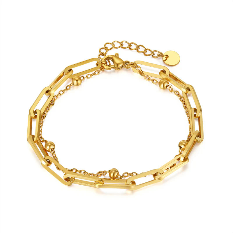 Lee Cooper Women's Bracelet - Gold,LC.B.01921.110