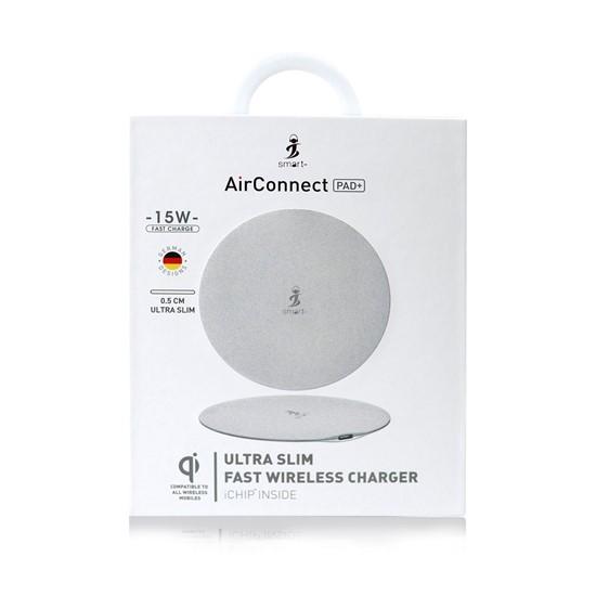 Smart AirConnect PAD Ultra Slim Fast Wireless Charger Round 15W