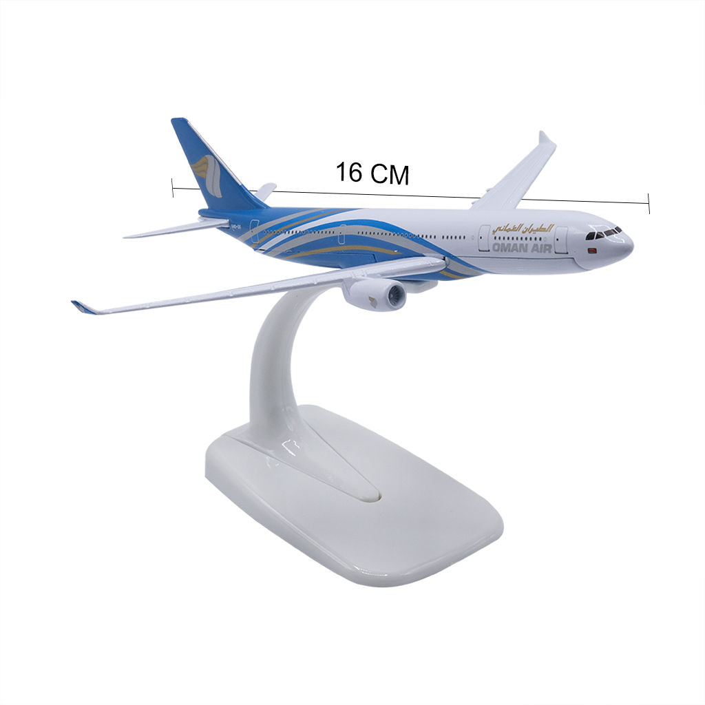 16cm Oman Air A330 Aircraft Model