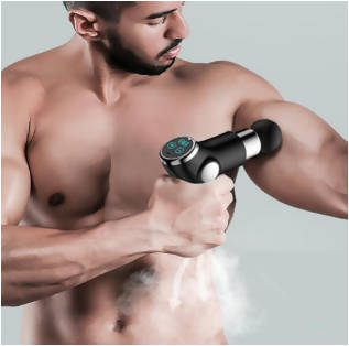 2021 Newest Fascia Massager Electric High Speed Mini Deep Pain Relief Back Neck Muscle Massager For Home 14.2cm x 14cm x 5.6cm