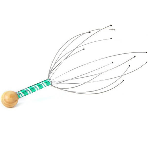 Body Black Scalp Massager Tool Relax Body Head Hair Massage