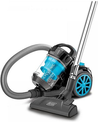 Black & Decker 1800W Bagless Cyclonic Canister Vacuum Cleaner - Vm2080