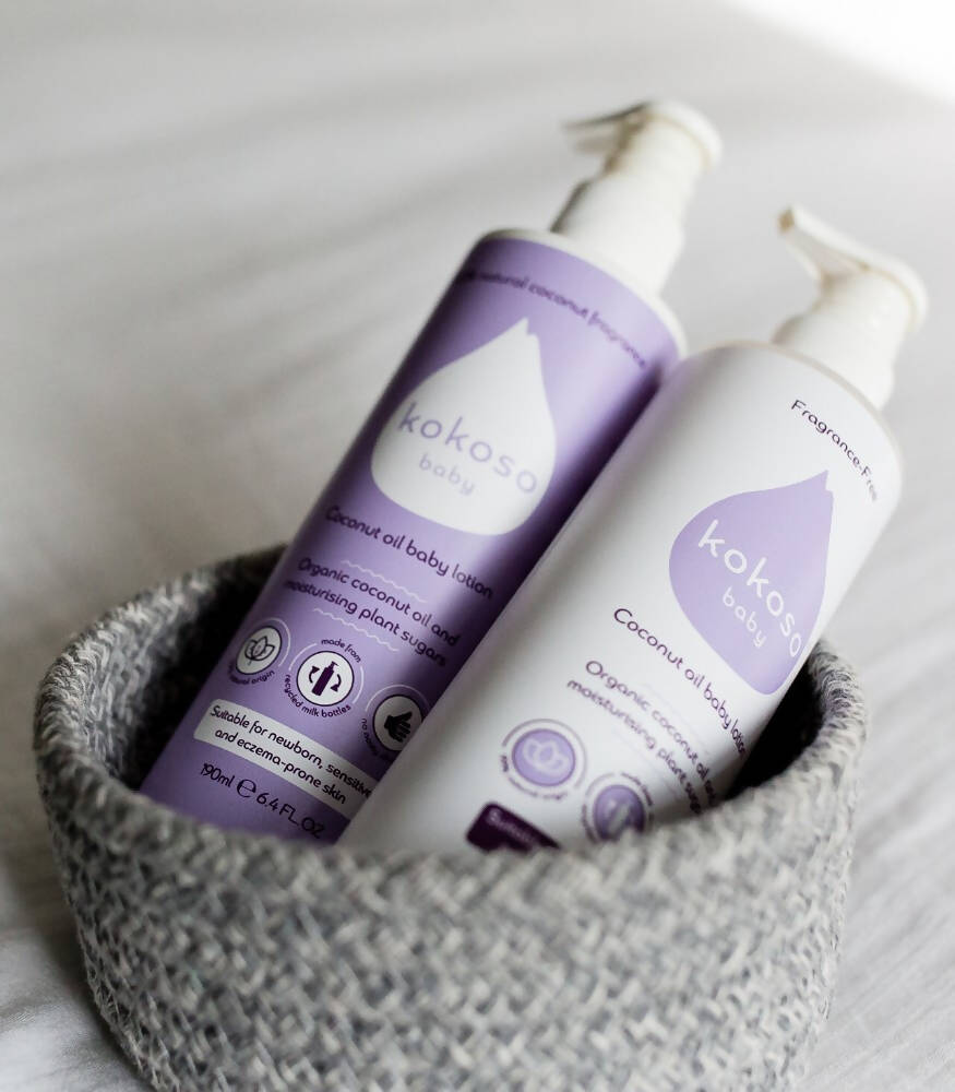 Kokoso Baby Coconut Oil Body Lotion Fragrance-Free 190ml