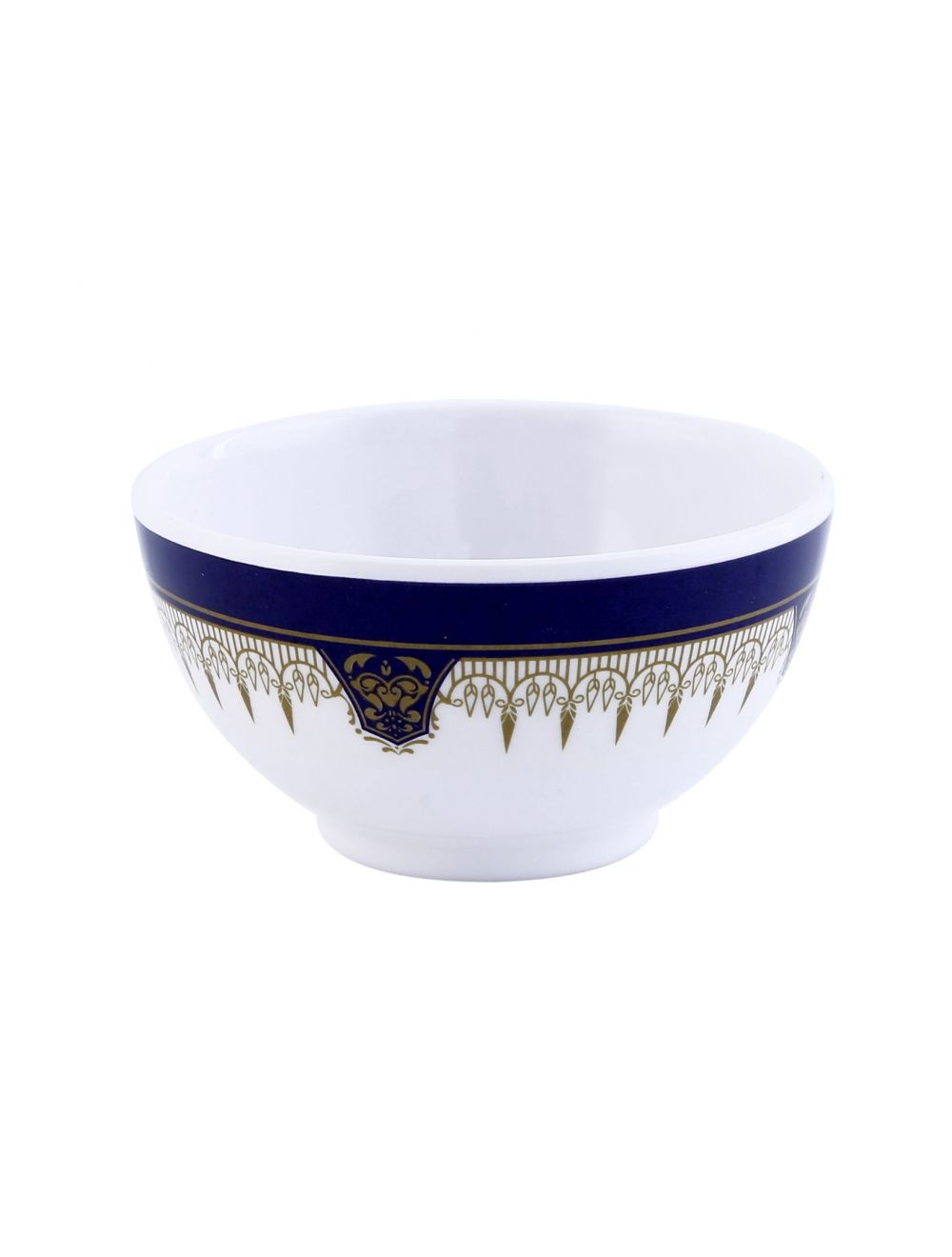 Royalford Melamine Ware Rice Bowl 3.5 inch Blue & White