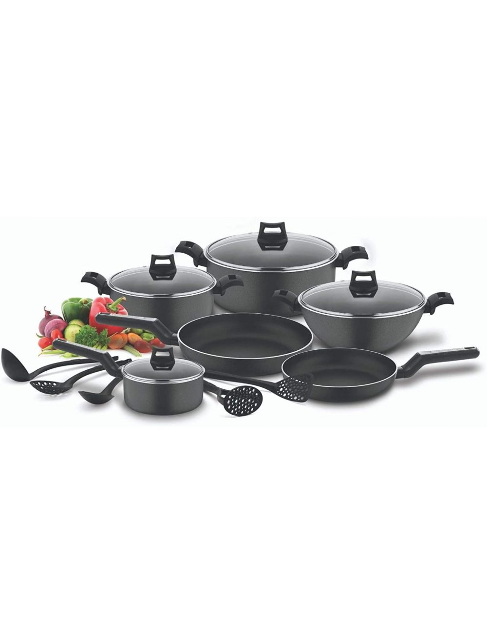 Black & Decker Non Stick Cookware Set 15 Pcs | Kitchen Appliance | Halabh.com